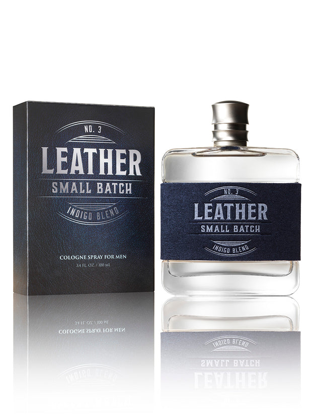 Men's - Leather #3 Small Batch Indigo Blend