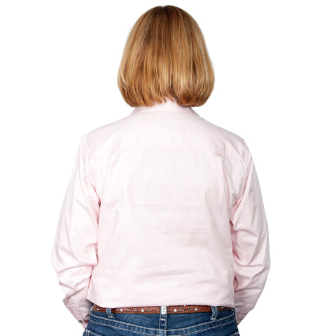 Just Country Workshirt Women's Jahna Pink back