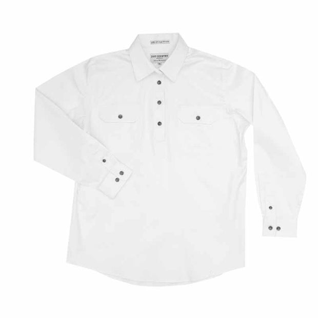 Just Country Workshirt Women's Jahna White