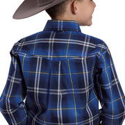 Boy's Amarillo Collection Plaid Shirt