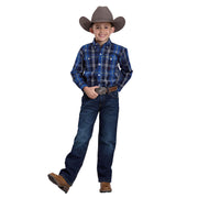 Boy's Amarillo Collection Plaid Shirt