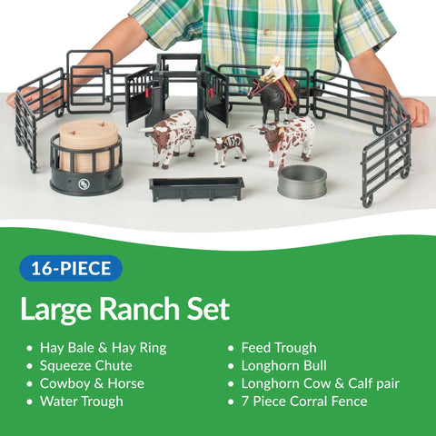 16-Piece Large Ranch Set