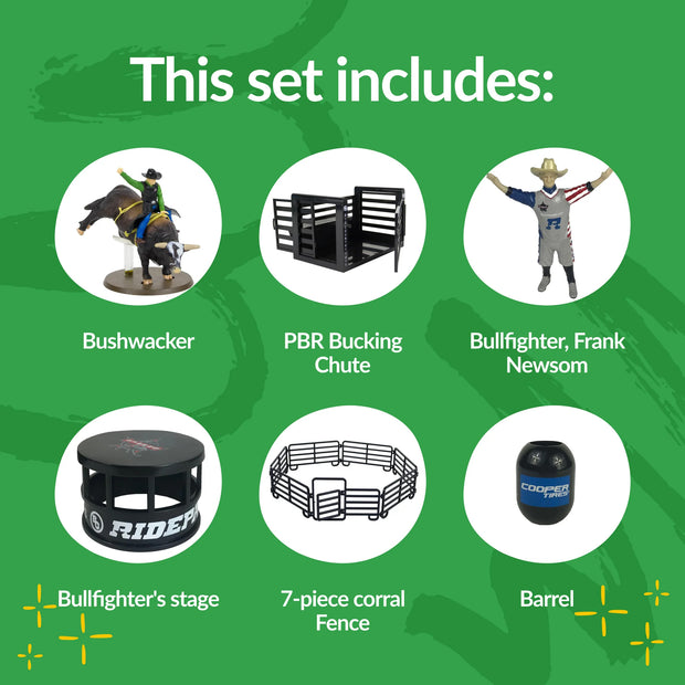13-Piece PBR® Bull Riding Set