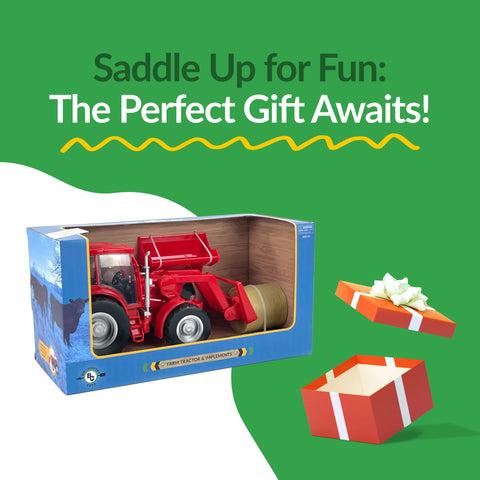 Tractor & Implements - Red