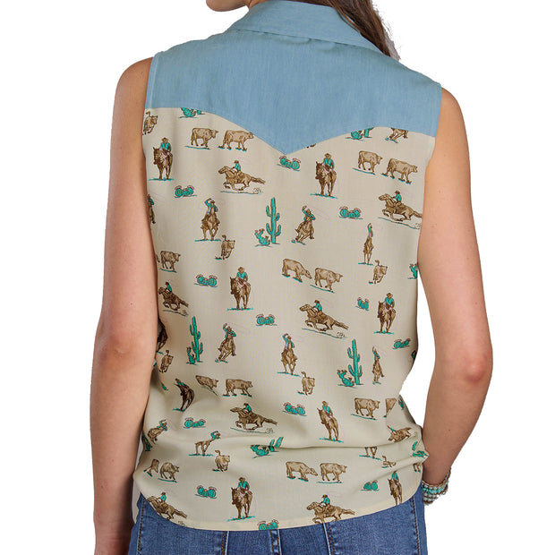 Women's - Five Star Collection Sleeveless Blouse