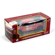 Model truck in a Four Sixes Ranch packaging on a white background