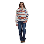 Women's - Fleece Pullover Print
