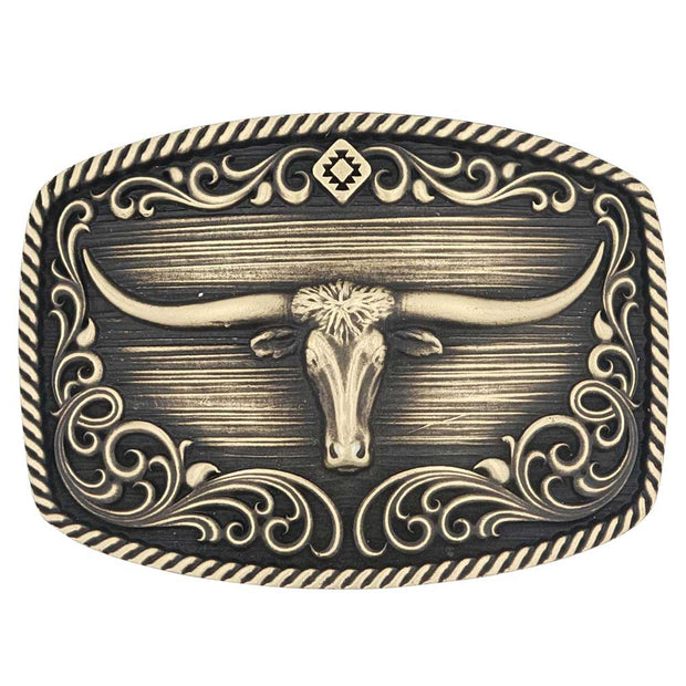 Longhorn Legend Heritage Attitude Buckle