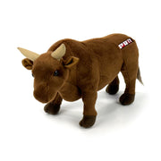 Plush - 14" PBR Brown Bull