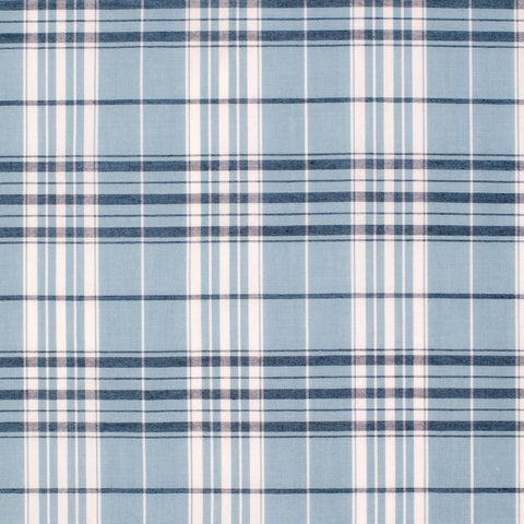 Boy's Brayden Half Button Plaid Workshirt