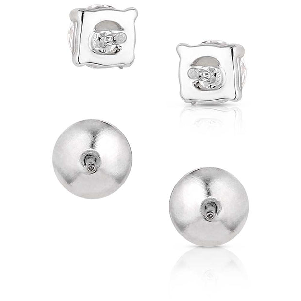 Pearl Harmony Earring Set
