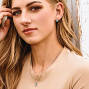 Braided Journey Turquoise Jewellery Set