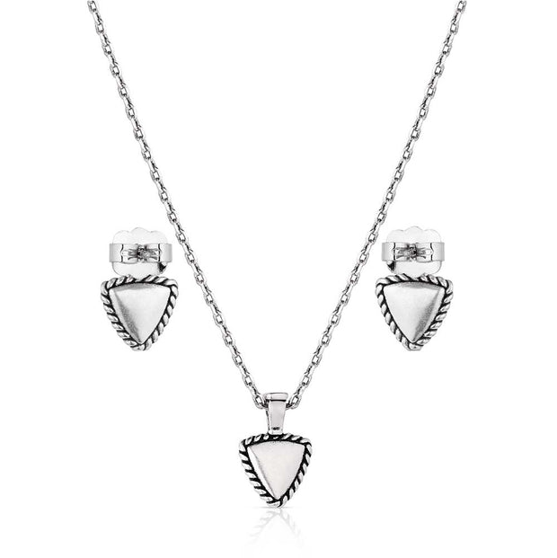 Braided Journey Turquoise Jewellery Set