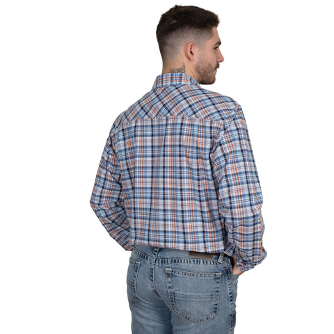 Men's Austin Full Button Plaid Workshirt