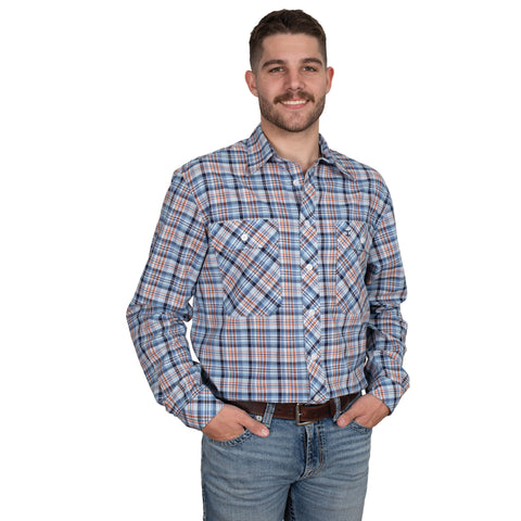 Men's Austin Full Button Plaid Workshirt