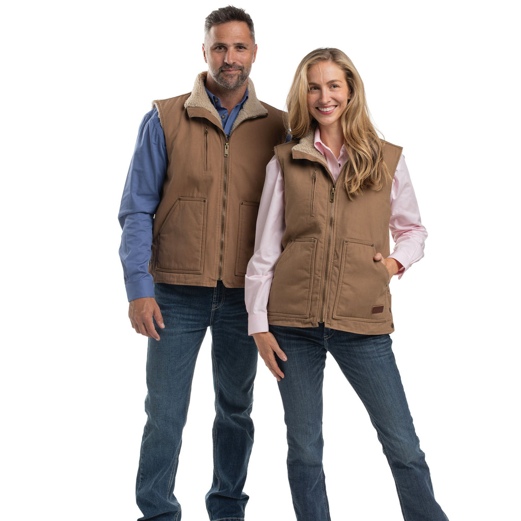 【中古】wism doublet CHAOS FLEECE VEST CAMEL Adults - Diamantina Sherpa Vest – Just Country Australia Pty Ltd