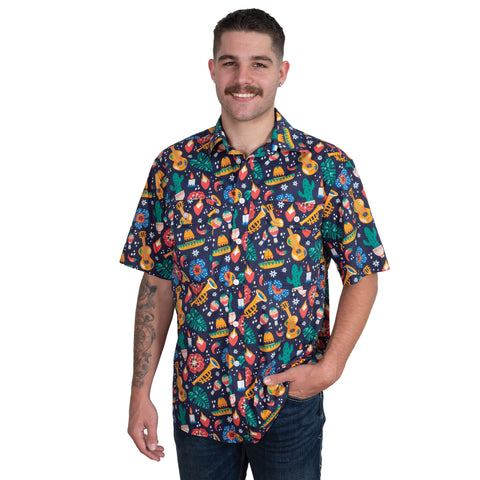 Men's - Jordan - Full Button - Short Sleeve