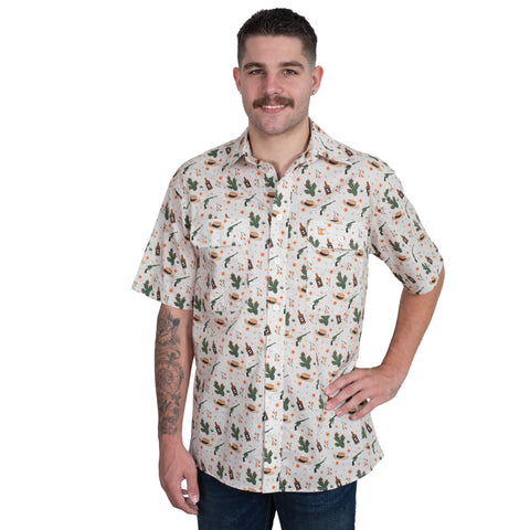 Men's - Jordan - Full Button - Short Sleeve