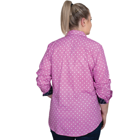 Women's Abbey Full Button Print Workshirt
