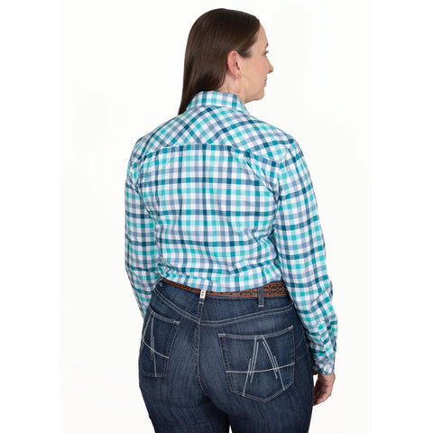 Women's Abbey Full Button Check Workshirt