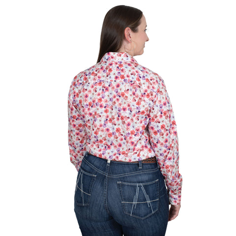 Women's Abbey Full Button Print Workshirt