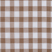 Checkered pattern with brown and white squares