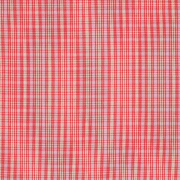 Red and white checkered pattern