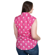 Women's - Lilly - 1/2 Button - Sleeveless