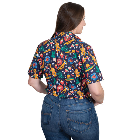 Women's - Izzy - Full Button - Short Sleeve
