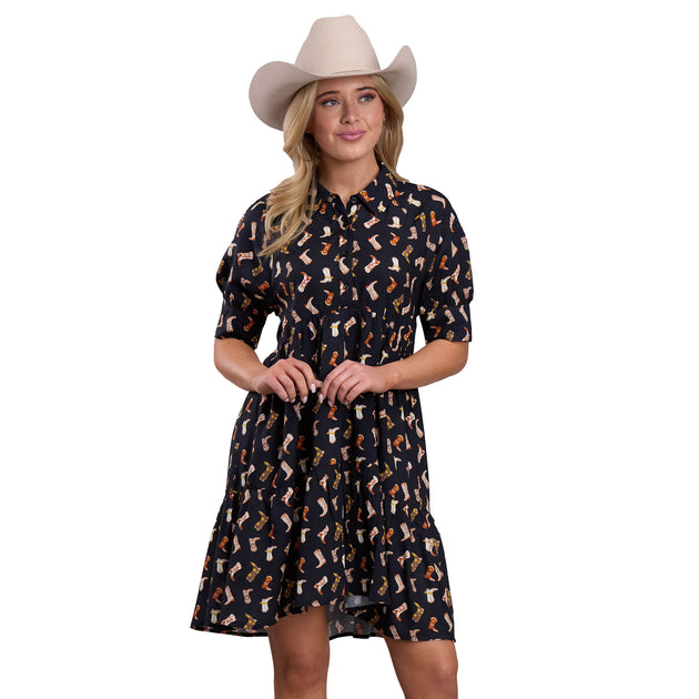 Women's Five Star Collection Print Dress – Just Country Australia Pty Ltd