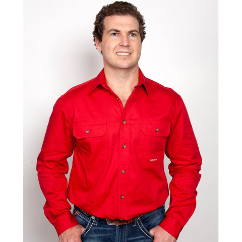 Just Country Workshirt Men's Evan Chilli 20202CHI