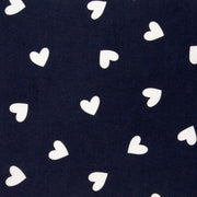 Just Country Women's - Georgie - 1/2 Button Navy Hearts Swatch