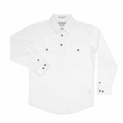 Just Country Workshirt Boy's Lachlan White
