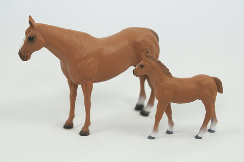 Big Country Toys Quarter Horse Mare & Colt 406
