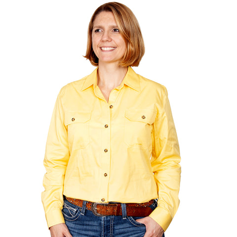 Just Country Workshirt Women's Brooke Butter front