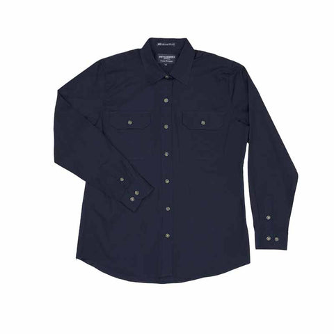 Just Country Workshirt Women's Brooke Navy