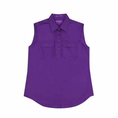Just Country Workshirt Women's Kerry Purple