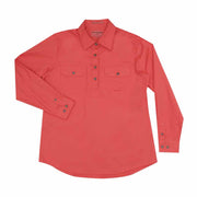 Just Country Workshirt Women's Jahna Hot Coral
