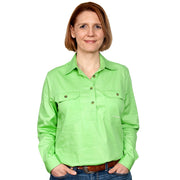 Just Country Workshirt Women's Jahna Lime