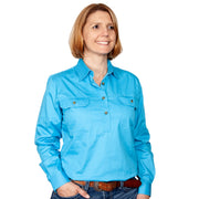 Just Country Workshirt Women's Jahna Sky front