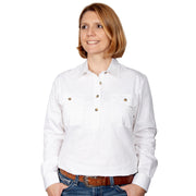 Just Country Workshirt Women's Jahna White front