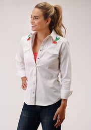 Roper Women's - Five Star Collection Shirt White 03-050-0565-2012 WH