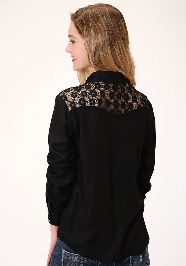Women's - Five Star Collection Shirt Roper Black back