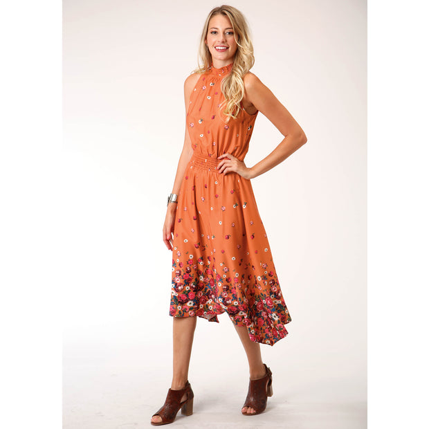 Roper Women's - Studio West Collection Dress Orange 03-057-0590-5011 OR