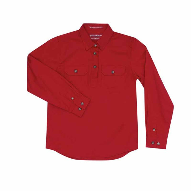 Just Country Workshirt Girl's Kenzie Chilli