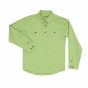 Just Country Workshirt Girl's Kenzie Lime