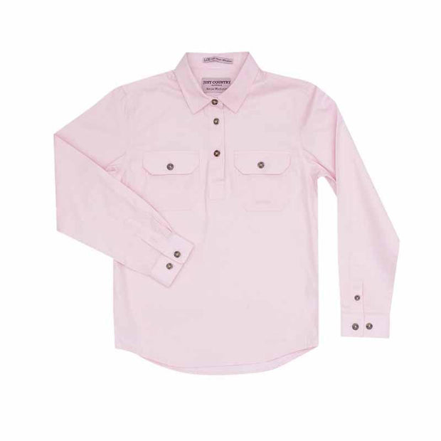 Just Country Workshirt Girl's Kenzie Pink