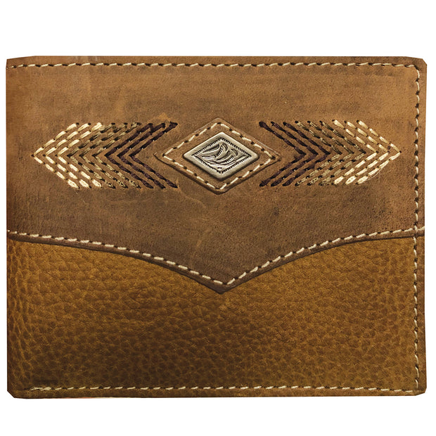 Bi-fold Wallet - Diamond Concho