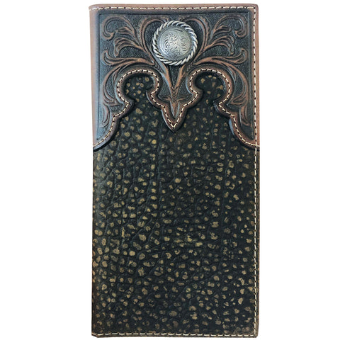 Rodeo Wallet - Tooled Yoke
