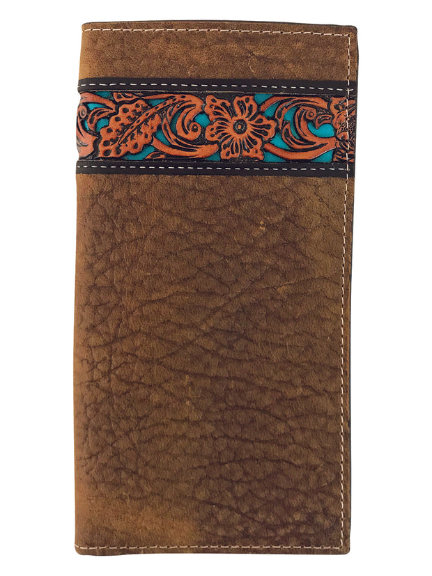 Rodeo Wallet - Tooled Leather